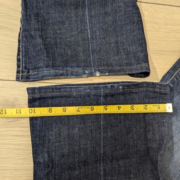 Adriano Goldschmied size 31x29 the Club cut dark wask low rise flare jeans - Picture 13 of 13